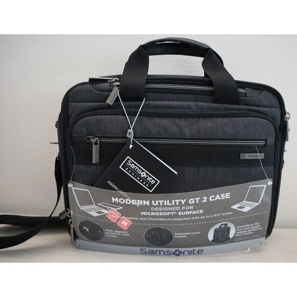 Samsonite 130939-5794 Charcoal Heather Modern Utility Case for 13.5" Laptop - Picture 5 of 16